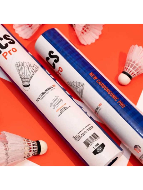 Badminton žogice Victor Carbonsonic NCS Pro - Hitrost 78