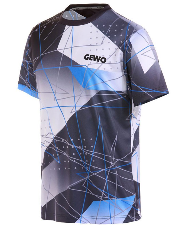 Gewo T-shirt majica Lugo I black/blue