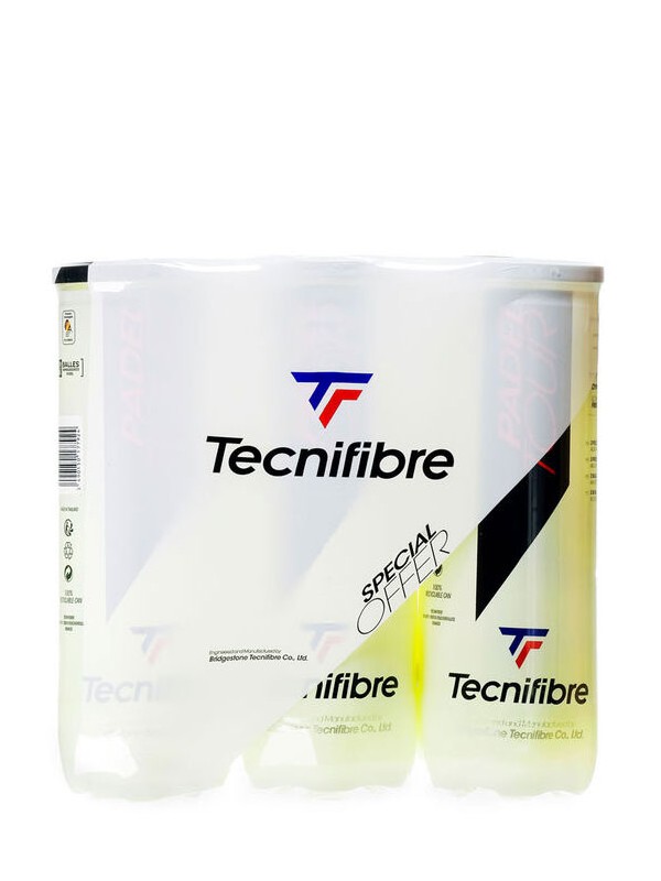Padel žoge Tecnifibre Tour - 3 pack