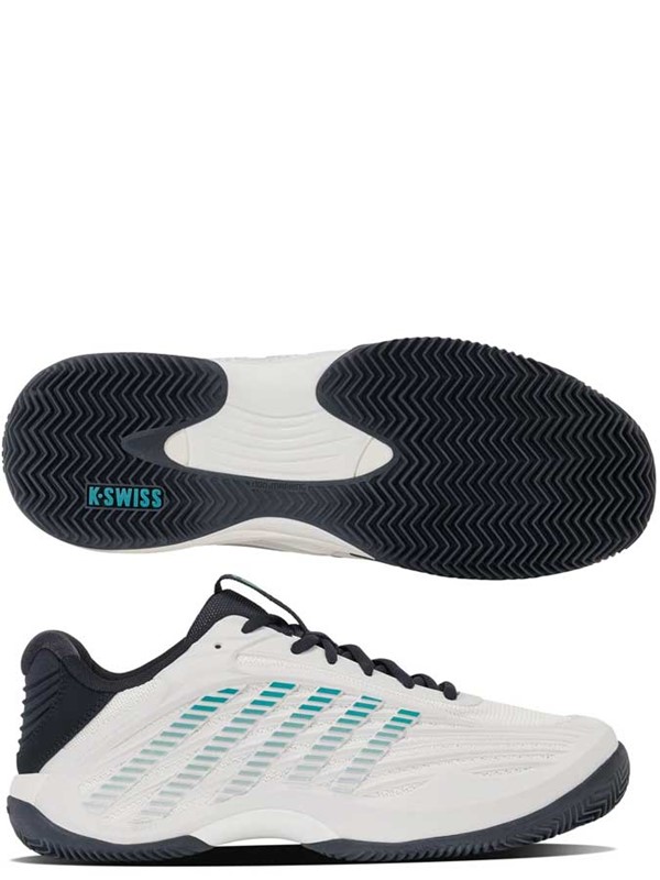 Tenis copati K-Swiss Hypercourt Express 3 CLAY White
