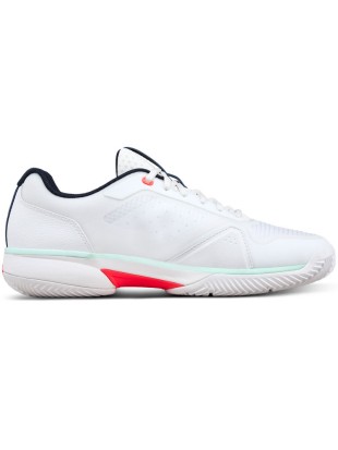 Tenis copati Wilson Rush Lite 5 Clay White/Fiery Coral