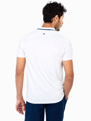 Tecnifibre polo majica team Tech White