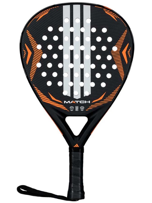 Padel lopar Adidas Match Black/Orange 2026